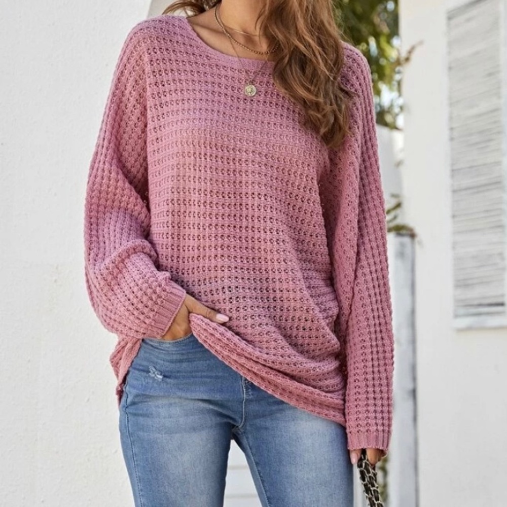 Lauren Waffle Knit Sweater